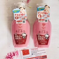 Nước cọ rửa bình sữa Arau Baby 300ml