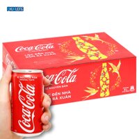 Nước Coca cola lon - thùng 24 lon