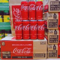 NƯỚC COCA COLA NHẬT BẢN LON NHÔM CAO- THÙNG 24 CHAI x 500ML