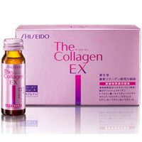 Nước Collagen Shiseido EX đẹp da chống lão hóa cho nữ 25t đến 40t hộp 10 lọ