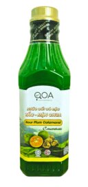 Nước Cốt Cô Đặc Tắc Mận Chua chai 1L - Thùng 12 chai