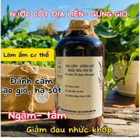 Nước Cốt Điạ Liền - Gừng Gió