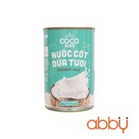 Nước cốt dừa Cocoxim xanh 400ml (ngọt)