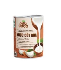 Nước Cốt Dừa Đóng Lon Delta Coco 400ml