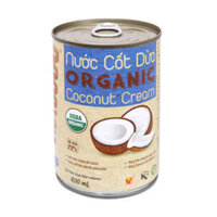 Nước cốt dừa hữu cơ Vietcoco 400ml