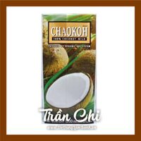Nước Cốt Dừa Thái Lan CHAOKOH - Hộp 1L (10/3) (T12)