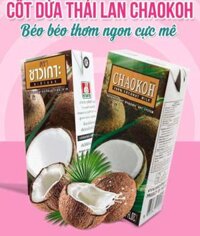 Nước cốt dừa Thái Lan Chaokoh – Hộp 1L