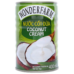 Nước cốt dừa Wonderfarm 400ml