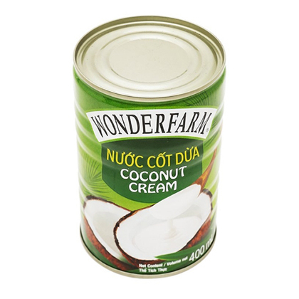 Nước cốt dừa Wonderfarm 400ml