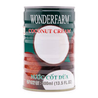 Nước Cốt Dừa Wonderfarm Lon 400ml