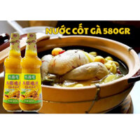 Nước cốt gà hạng chai 580gr