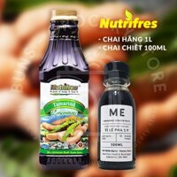 Nước Cốt Me Nguyên Chất / Nước Cốt Hoa Quả / Trái Cây cô đặc nguyên chất Nutrifres Malaysia - Chai chiết 100ml - Chai1L