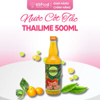 Nước Cốt Tắc ThaiLime Dùng Để Pha Chế Trà Trái Cây, Sữa Trái Cây, Cocktail Dung Tích 500ML - 6SFOOD