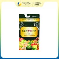 Nước cốt tiêu hoá 1 Week Enzym Life hỗ trợ tiêu hoá và làm đẹp từ 45 loại rau củ và hoa quả 7 thanh