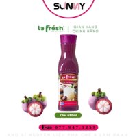 NƯỚC CỐT TRÁI CÂY - LA FRESH - MĂNG CỤT | THÙNG 12 CHAI