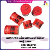 Nước cốt xương hầm cô đặc Hiroshi Nhật Bản loại 500g - 1kg dreamshopvietnam dùng nấu các món hầm lẩu cháo súp tăng dinh dưỡng và hương vị món ăn