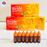Nước Detox Milical Extra Brule Graisses 7 ống Cam dứa