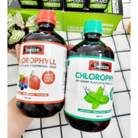 Nước diệp lục Swisse chlorophyll vị hoa quả