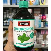 Nước diệp lục vị bạc hà Swisse Chlorophyll