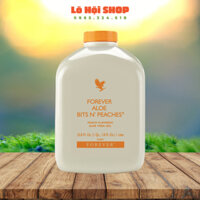 Nước dinh dưỡng Lô Hội, Nước Ép Quả Đào Aloe Bits N' Peaches 077Flp 1 lít