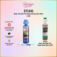 Nước Đổ Kính Lái Cao Câp Sonax Xtreme Clear View 1:100 250ml 271141-Hàng Chính Hãng