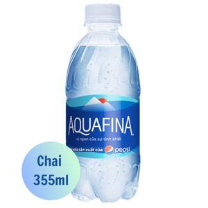 Nước đóng chai Aquafina thùng 24 chai x 350ml
