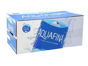 Nước đóng chai Aquafina thùng 24 chai x 350ml