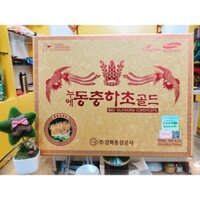 Nước Đông Trùng Hạ Thảo nhân sâm KangHwa Hàn Quốc hộp gỗ cao cấp 60 gói x 30ml