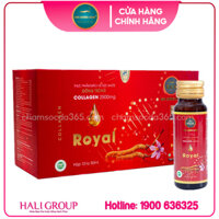 Nước Đông Trùng Nhụy Hoa Nghệ Tây Collagen Royal Kim Cương Vàng (Hộp 10 Chai)