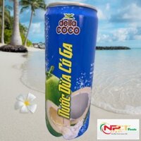 Nước dừa có gas Delta Coco Thuyền thống