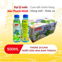 Nước dừa Nha Đam TINGCO 500ml (Thùng 24 chai)