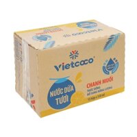 Nước dừa tươi VIETCOCO chanh muối hộp 330ml