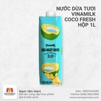 Nước Dừa Tươi Vinamilk Coco Fresh Hộp 1L