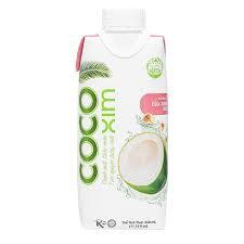 Nước dừa xiêm hương vị sen Cocoxim hộp 330ml