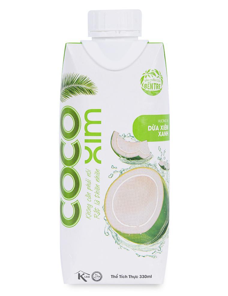 Nước dừa xiêm xanh Cocoxim 330ml