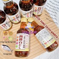 Nước dùng dashi từ hạt kê, mè, cá ngừ bào Ninben Nhật 200ml bay air_Date 23.05.25