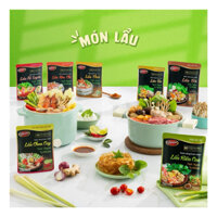 Nước dùng Lẩu Barona, 7 Loại Lẩu (Lẩu Thái, Lẩu Kim Chi, Lẩu Riêu Cua, Lẩu Chua Cay, Lẩu Bò, Lẩu Gà, Lẩu Tứ Xuyên)