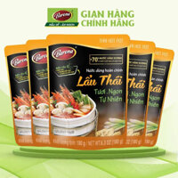 Nước Dùng Lẩu Thái Barona 180g  COMBO  1 HỘP  tươi ngon chuẩn vị không cần nêm nếm