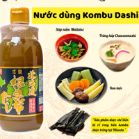 Nước dùng Tảo Bẹ, rong biển Kombu Dashi Nhật Bản (Bell Foods) 400ML
