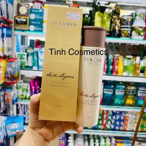 Nước dưỡng mềm, tái tạo da Tenamyd Time Block Skin Softner 140ml
