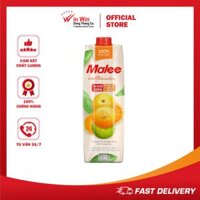 Nước Ép Cam Hỗn Hợp Có Tép Cam Malee 1L - Nhập Khẩu Thái Lan | Malee 100% Orange Trio Orange Juice with Orange Pulp 1L