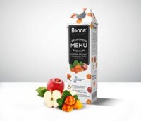 Nước ép cao cấp quả dâu mây và táo – Bonne 1 lít