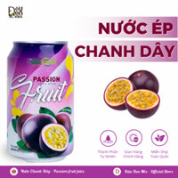 Nước Ép Chanh Dây ĐậuĐenMix - Tươi Ngon Từ Thiên Nhiên, Bổ Sung Vitamin, Giải Khát Mát Lạnh