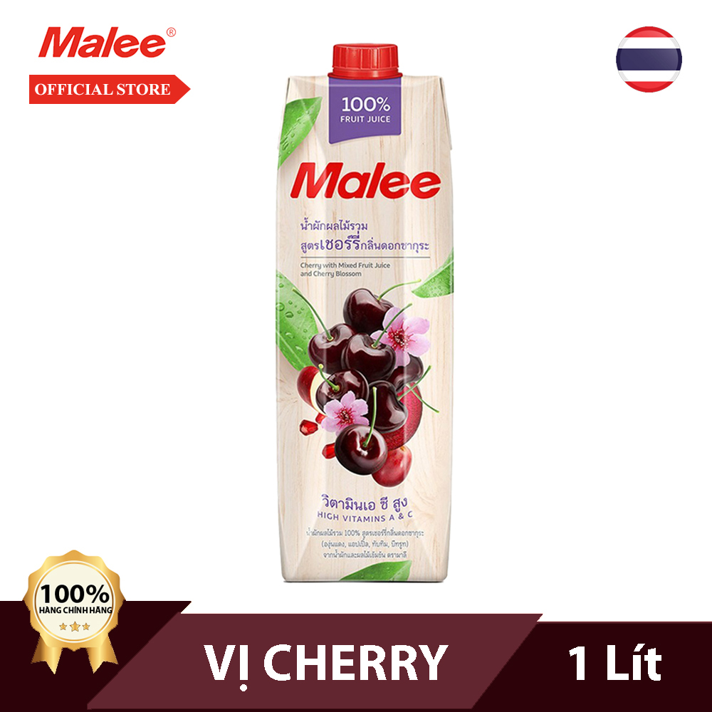 Nước ép cherry Malee 1 lít