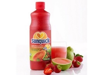 Nước ép cô đặc ổi dâu Sunquick 840 ml