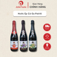 Nước Ép Có Ga Patritti 750ml – Không Đường, Không Cồn, Tươi Nguyên Chất