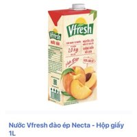 Nước ép đào Vinamilk 1L thùng 12h