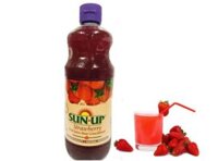 Nước ép Dâu tây đậm đặc hiệu Sun-Up chai 850ml