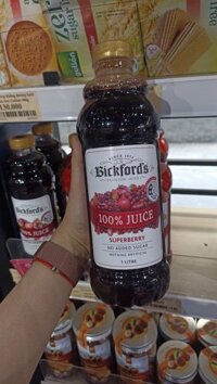 Nước ép dâu tây & Lựa 100% cao cấp Bickford’S 1L tốt cho sức khỏe .