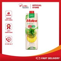 Nước Ép Dứa Malee 1L - Nhập Khẩu Thái Lan | Malee 100% Pineapple Juice 1L